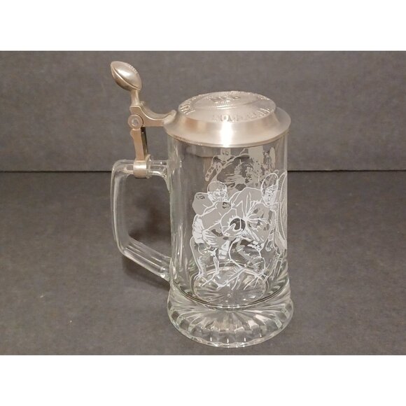 NFL National Football League Made In Germany Glass Beer Stein Mug - Picture 7 of 11